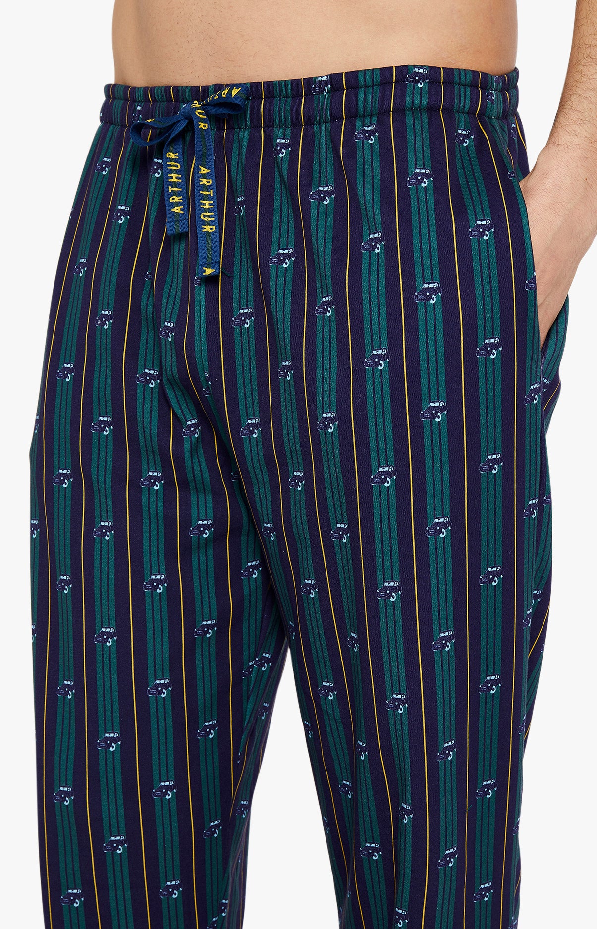 Pyjama long Homme Infatiguable 2CV Marine 6
