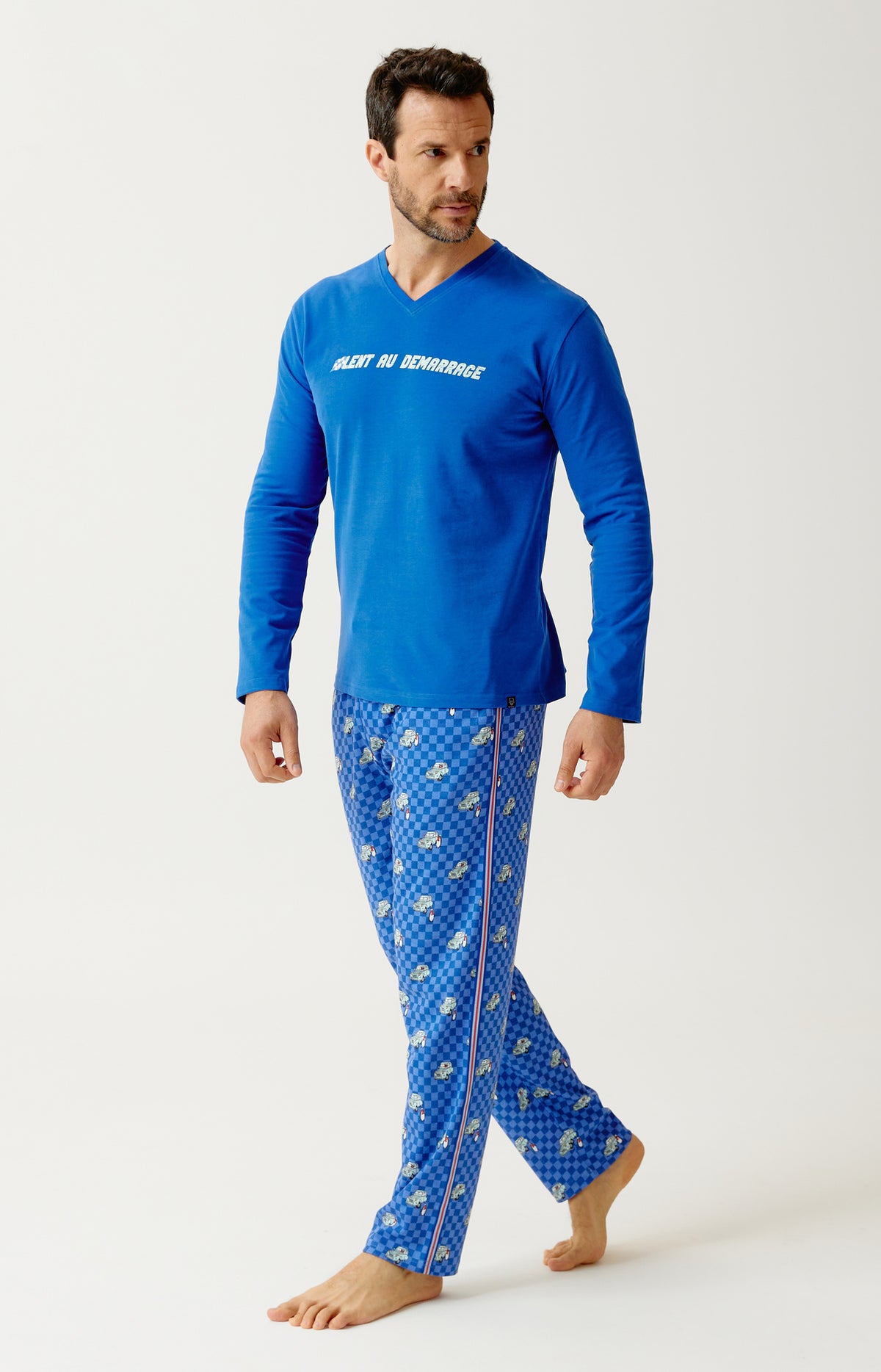 Pyjama en jersey de coton épais - Lent au démarrage