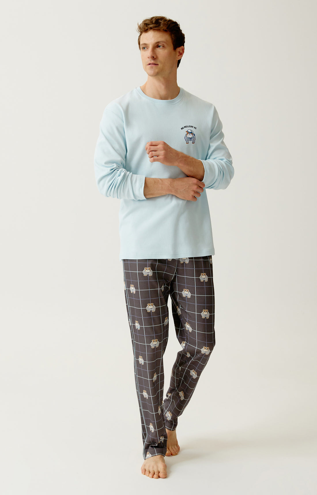 Pyjama en jersey de coton épais - Ma meilleure vie