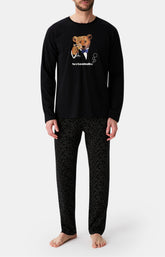 Pyjamas Homme Noctambulles NOIR 4