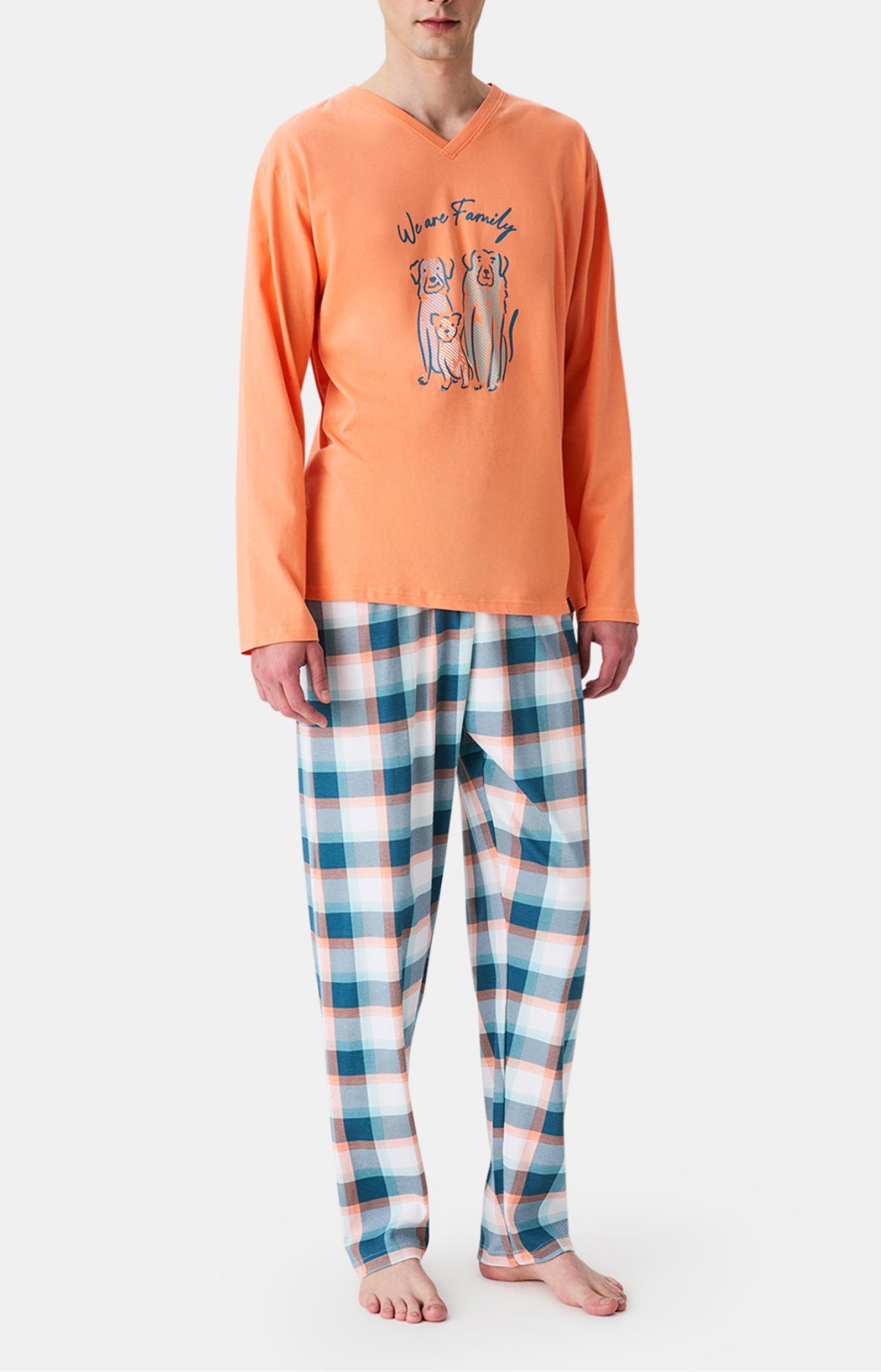 Pyjamas Homme We are family MULTICOLORE 4