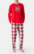 Pyjamas Homme Bear Noël ROUGE 1