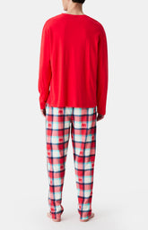 Pyjamas Homme Bear Noël ROUGE 6