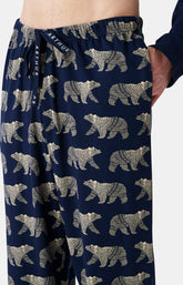 Pyjamas Homme Nuit Polaire MARINE 7