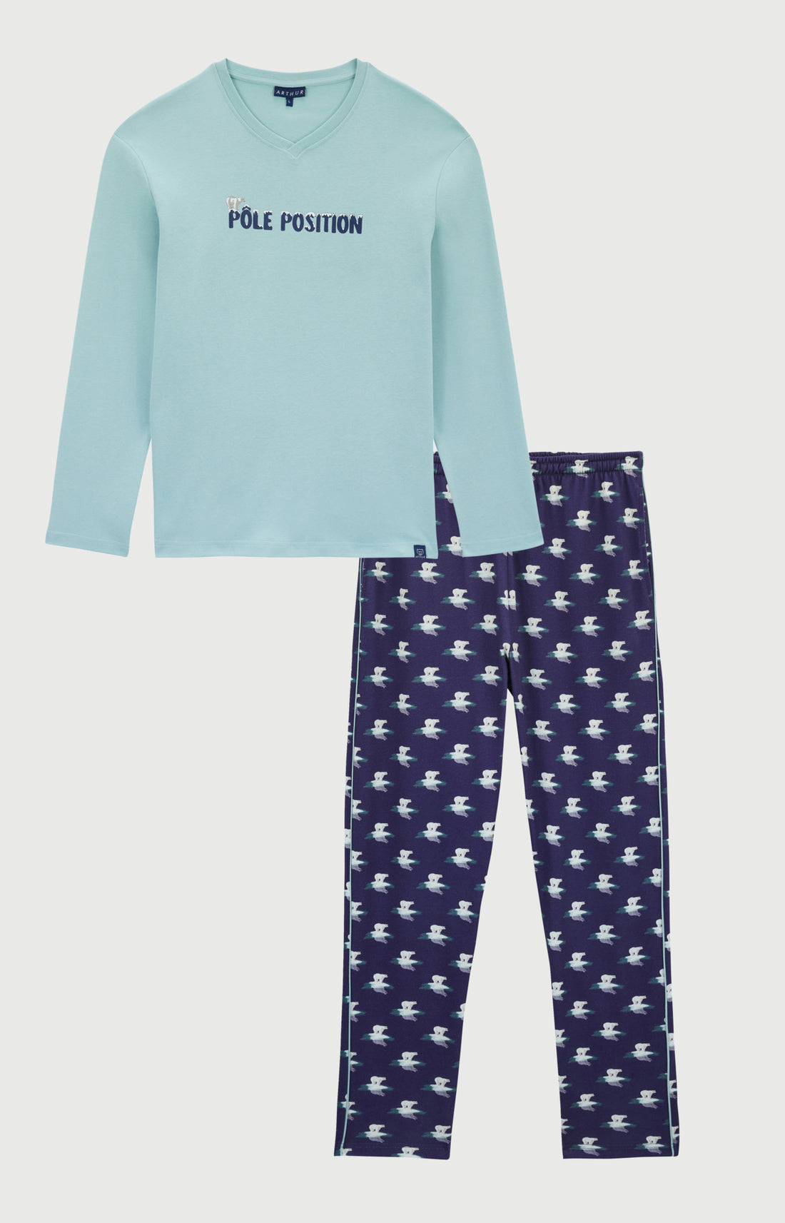 Pyjama en jersey de coton épais - Pôle position