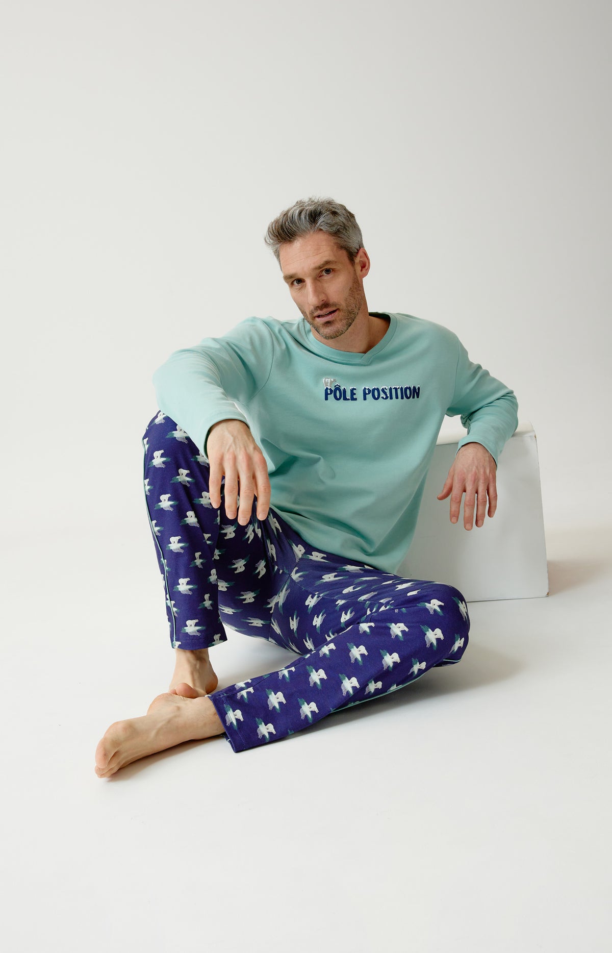 Pyjama en jersey de coton épais - Pôle position