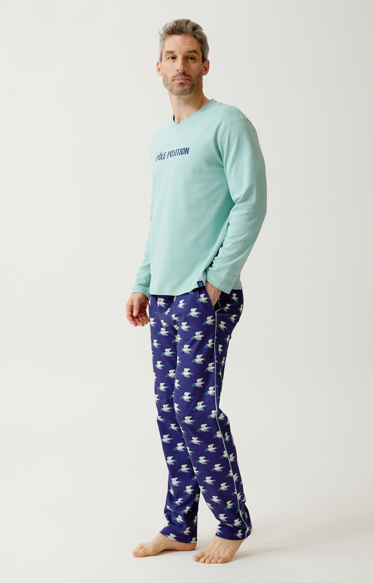 Pyjama en jersey de coton épais - Pôle position