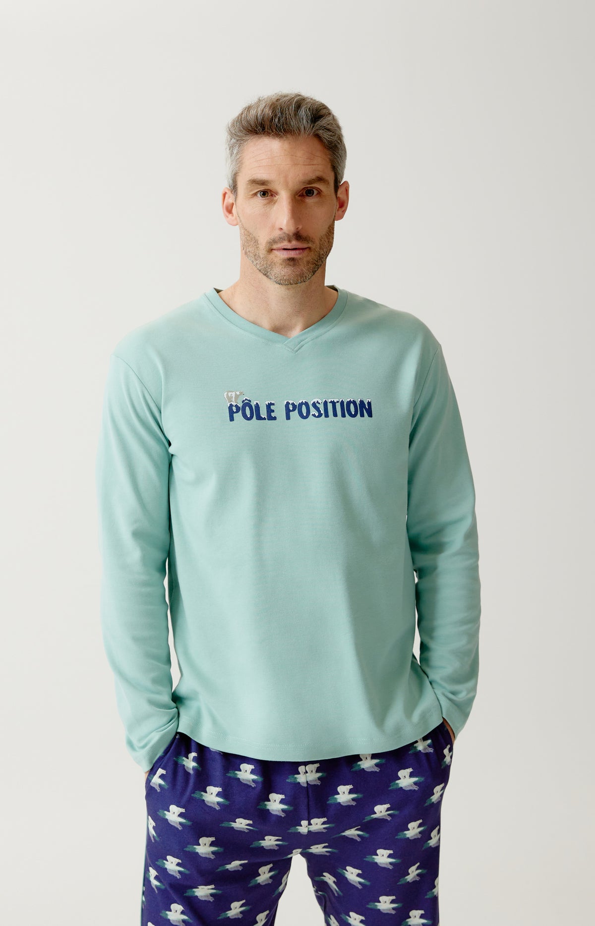 Pyjama en jersey de coton épais - Pôle position