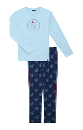 Pyjamas Homme Descente de lit MARINE 3