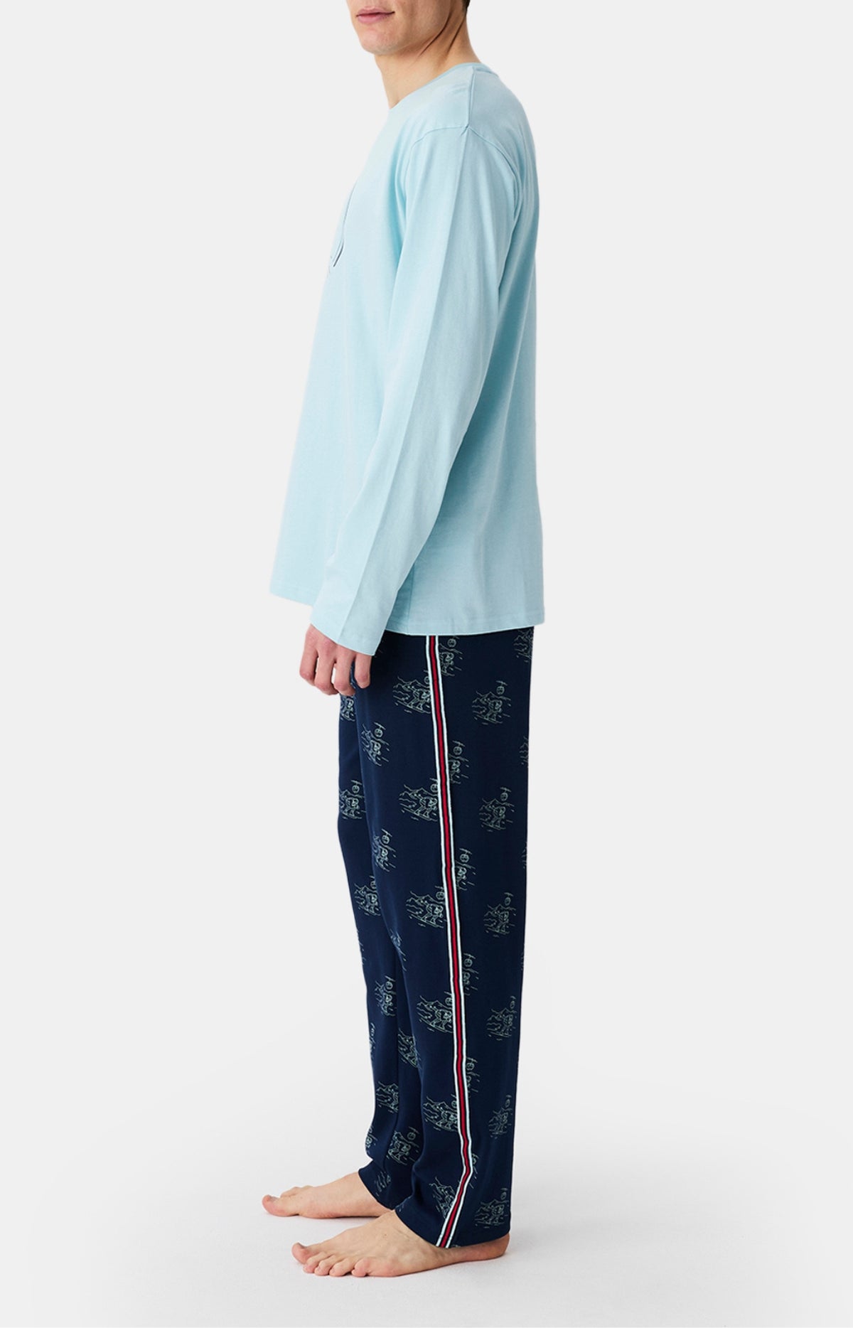 Pyjamas Homme Descente de lit MARINE 4