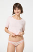 Culotte Femme Kiss Imprimé bisous rouge à lèvre 1
