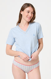 Culotte Femme Cherry Imprimé cerises roses et vertes 1