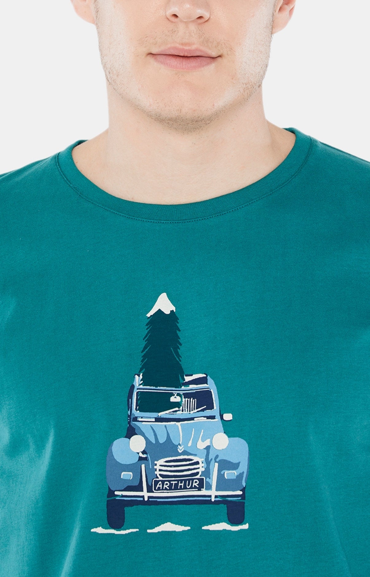 Pyjama long Homme Bill Noir et Vert 2