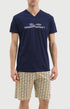 Pyjashort Homme Comment savane ?en jersey de coton léger 1