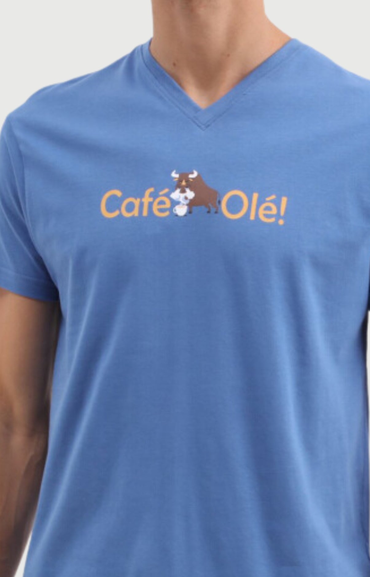 Pyjashort Homme Café Olé en jersey de coton léger 2