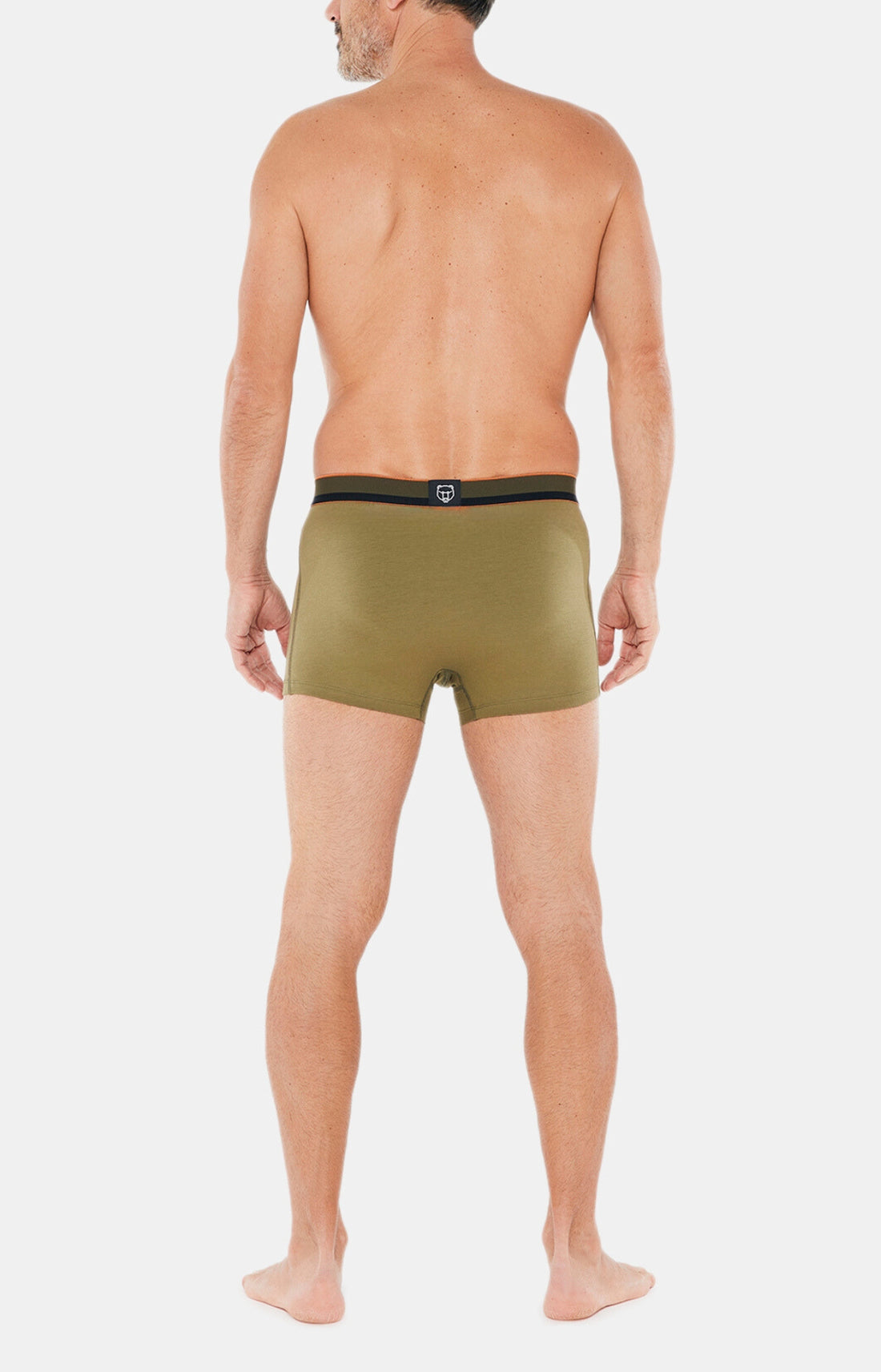 Boxer Slippé Homme Coton Vert 2