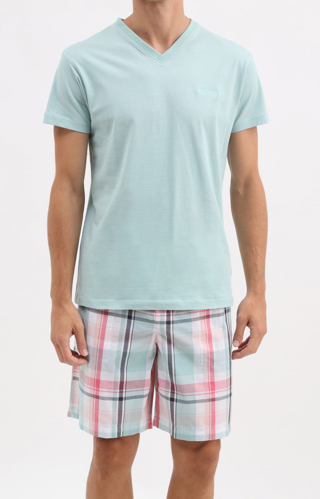 Pyjama Homme Marlon Imprimé carreaux multicolores 1