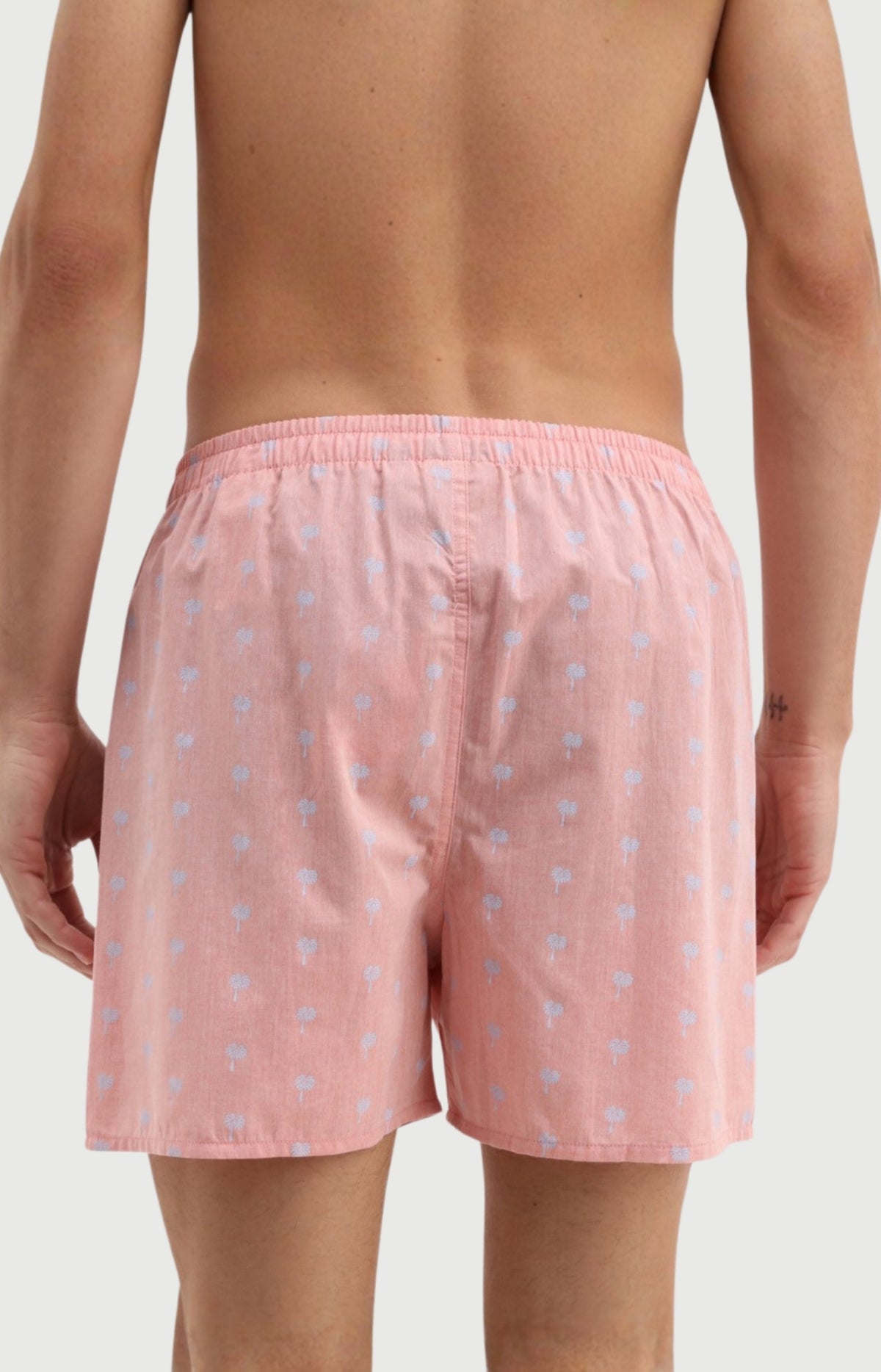Caleçon Homme Cocotier classique en popeline de coton 3