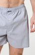 Caleçon classique homme uni gris clair 1