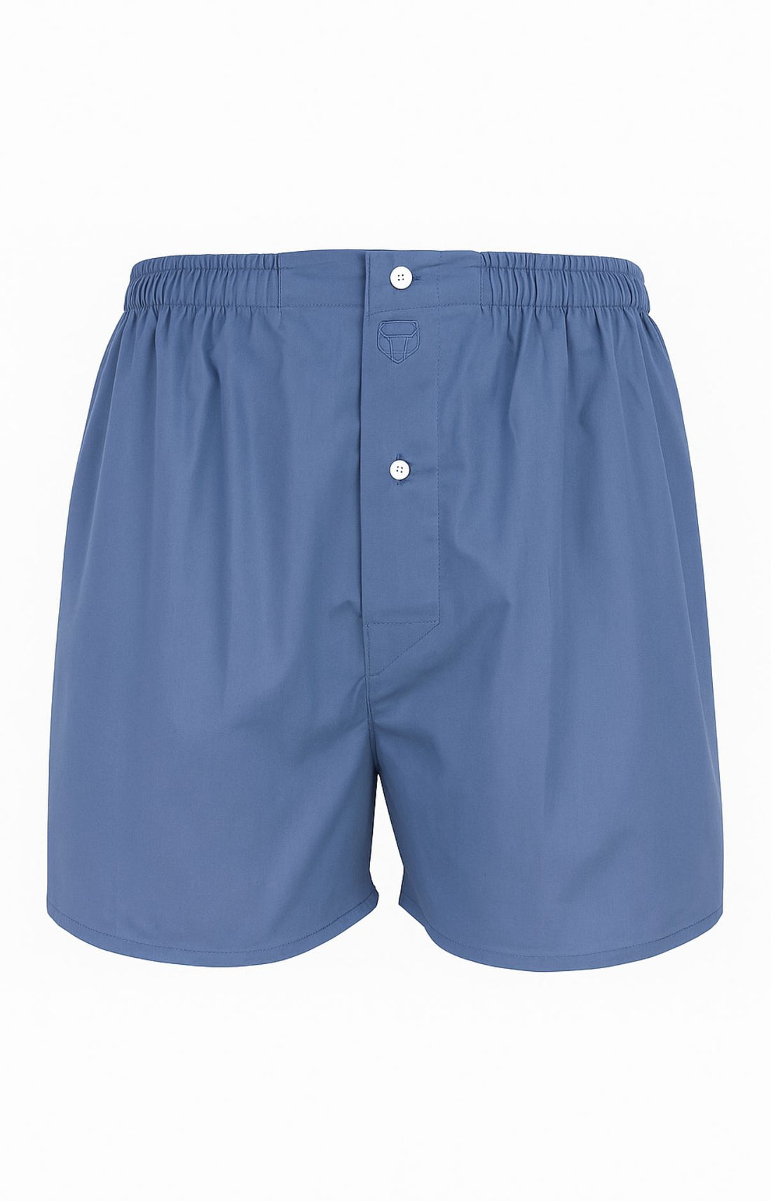 Caleçon homme bleu jean uni 3