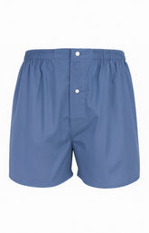 Caleçon homme bleu jean uni 3