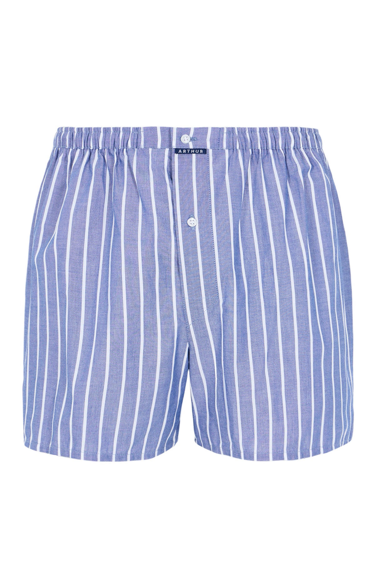 Caleçon à rayures bleu et blanc Homme 3
