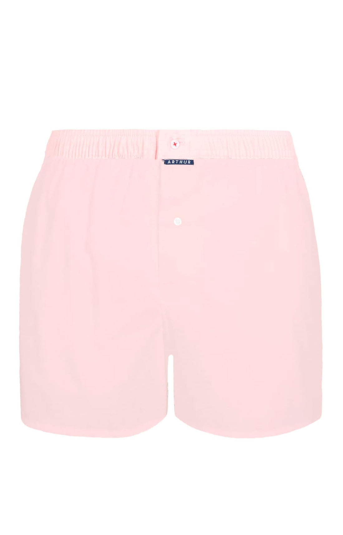 Caleçon homme rose clair uni 3