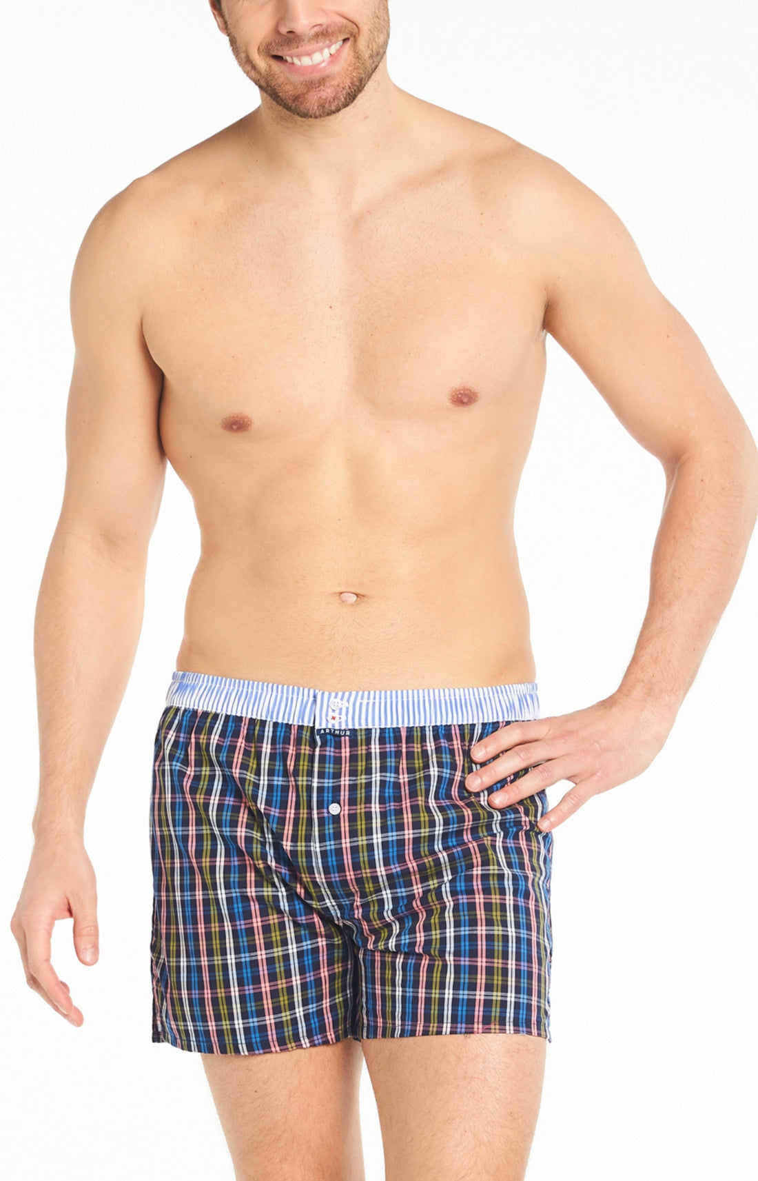 Caleçon avec suspensoir Homme Le Club n°913 Multicolore 2