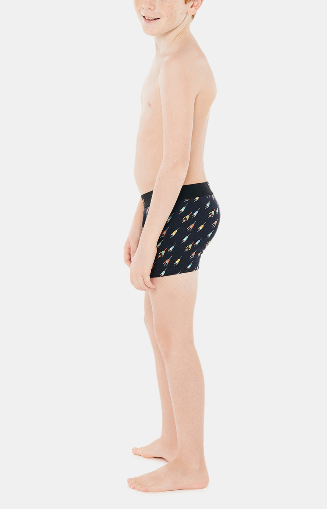 Boxer Enfant Cycliste Noir 2