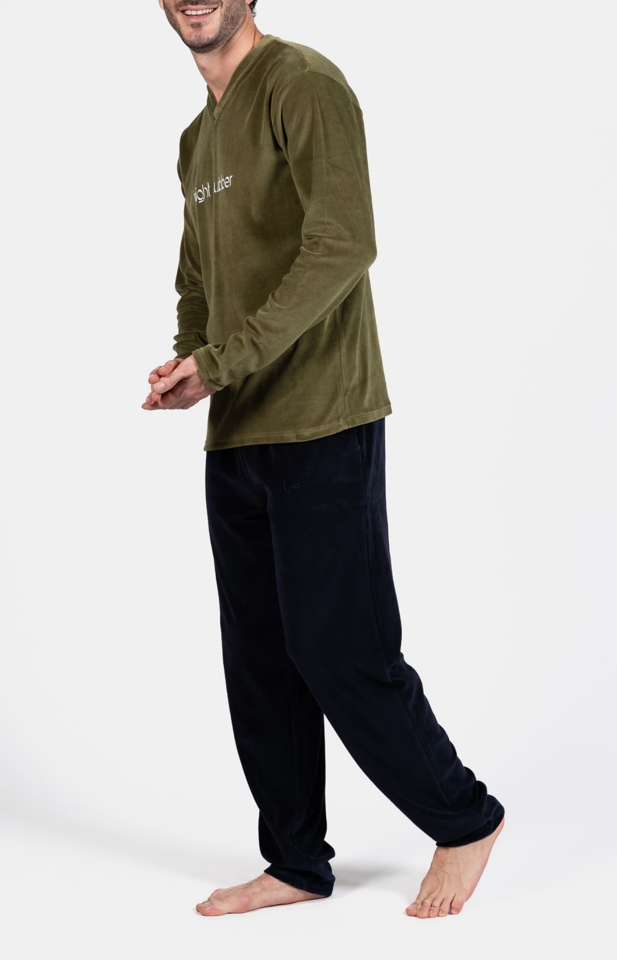 Pyjama Homme night clubber Sapin 5