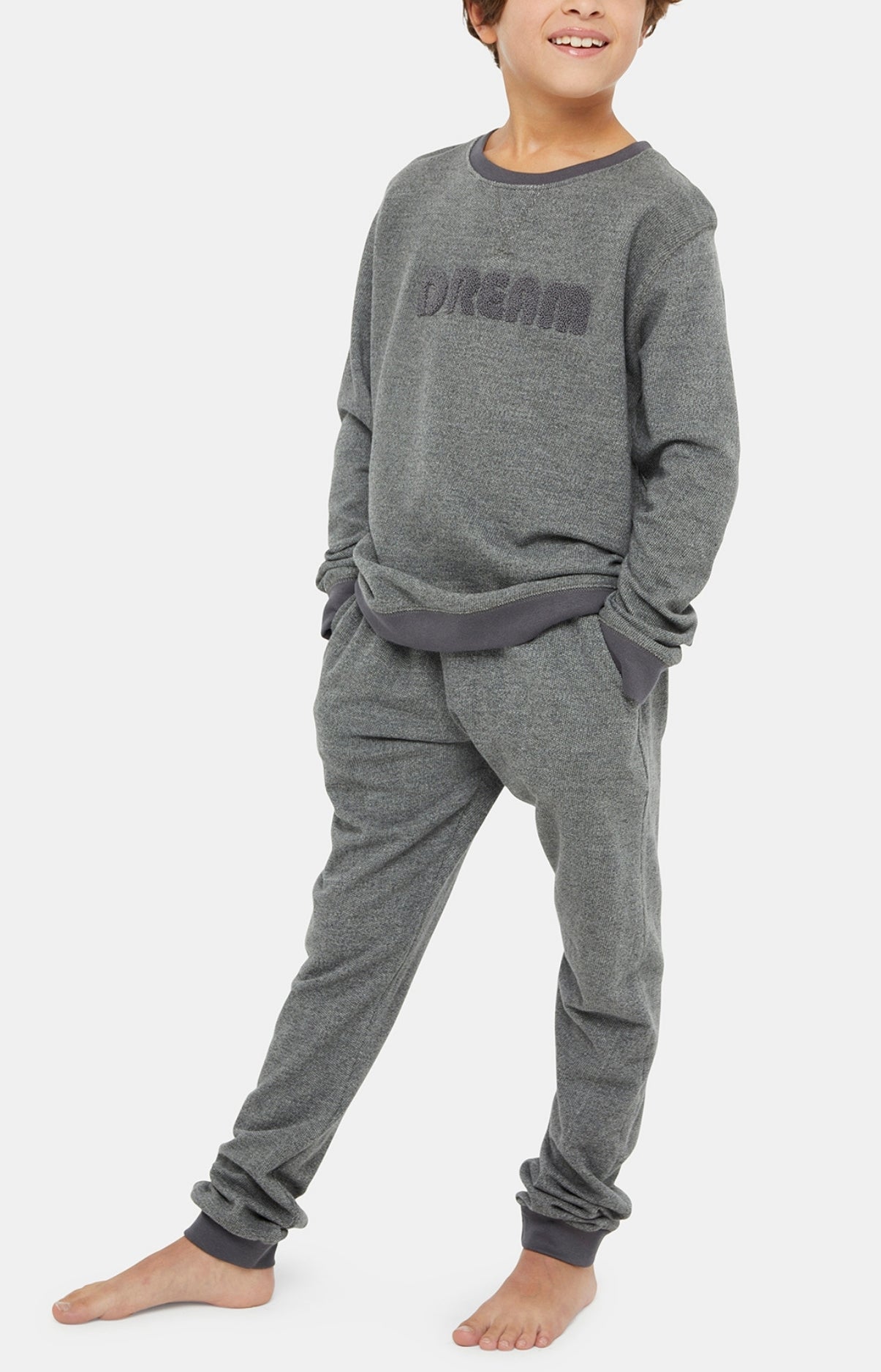 Pyjama long Enfant Dream Gris 1