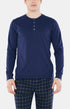 Tee-shirt Homme Coton Nuit Marine 1