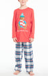Pyjama long Enfant Pas Froid Aux Yeux Blanc et Ivoire 1