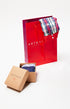 kit pour emballage cadeau ARTHUR paquet cadeau rouge