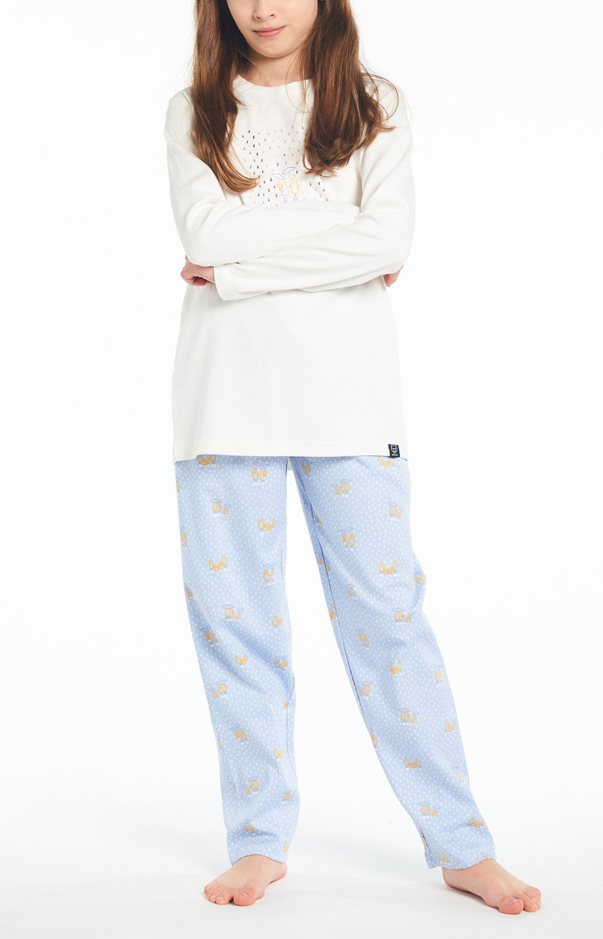 Pyjama long Enfant Rain Bleu 1