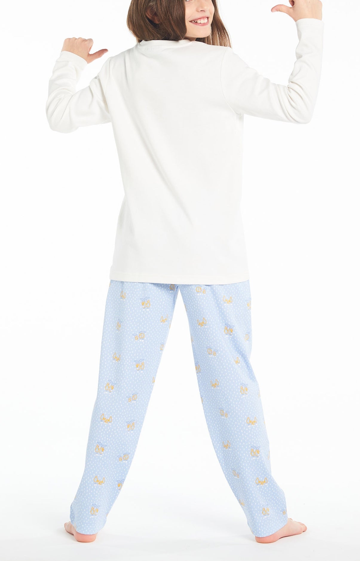 Pyjama long Enfant Rain Bleu 4