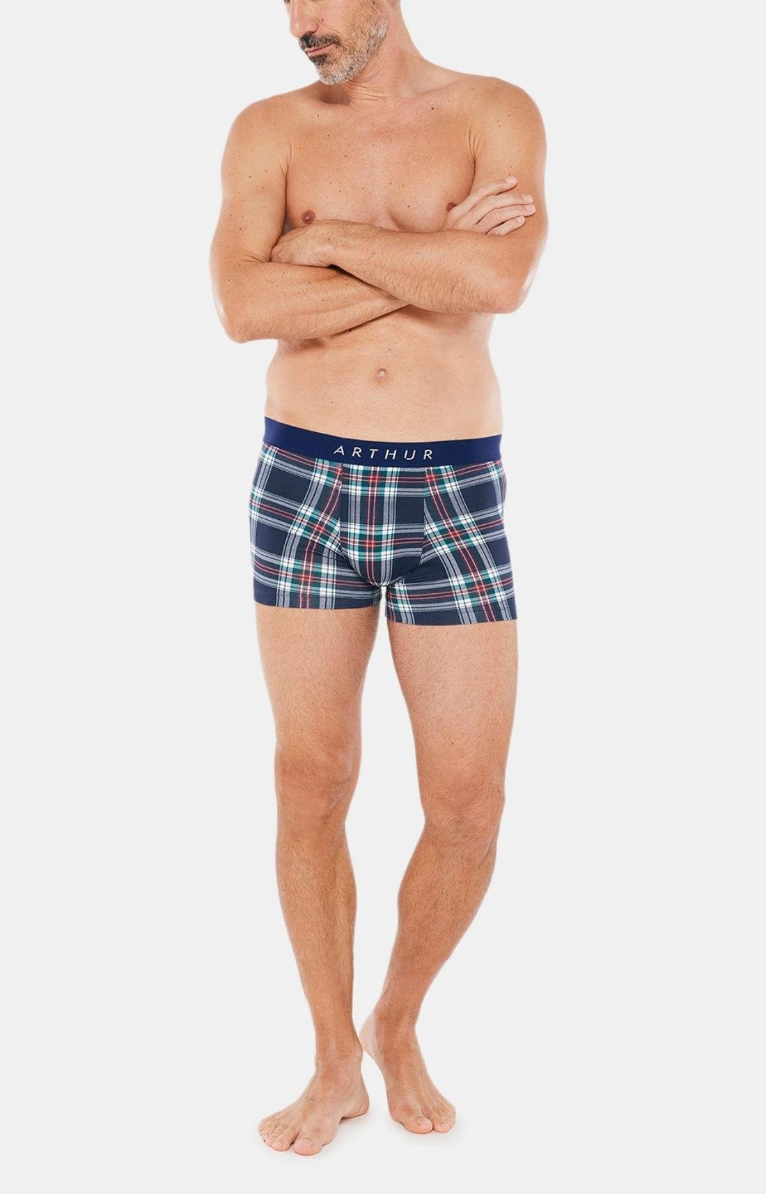 Boxer Homme Logan  Marine 1