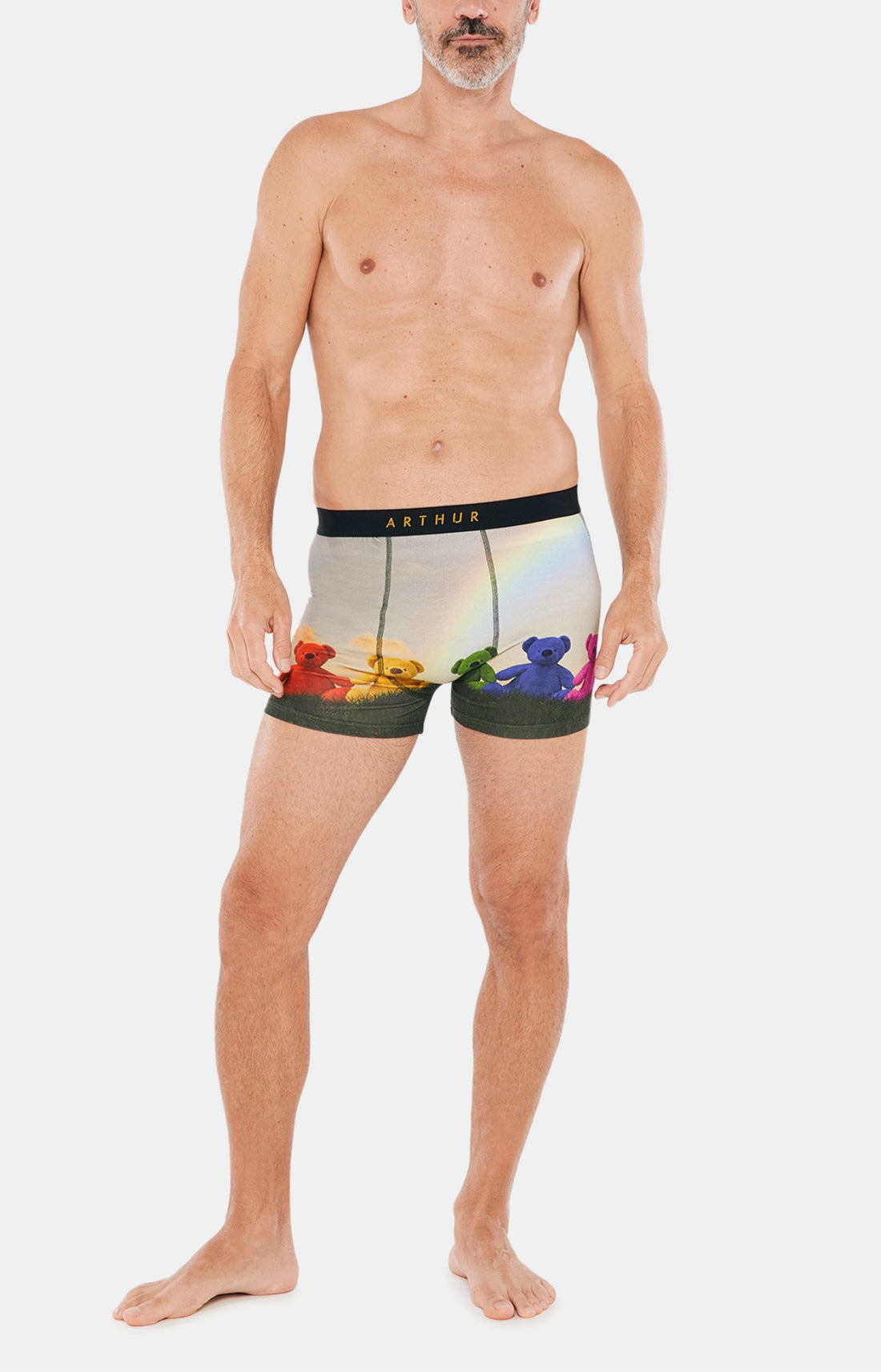 Boxer Homme Ours Multicolore 6