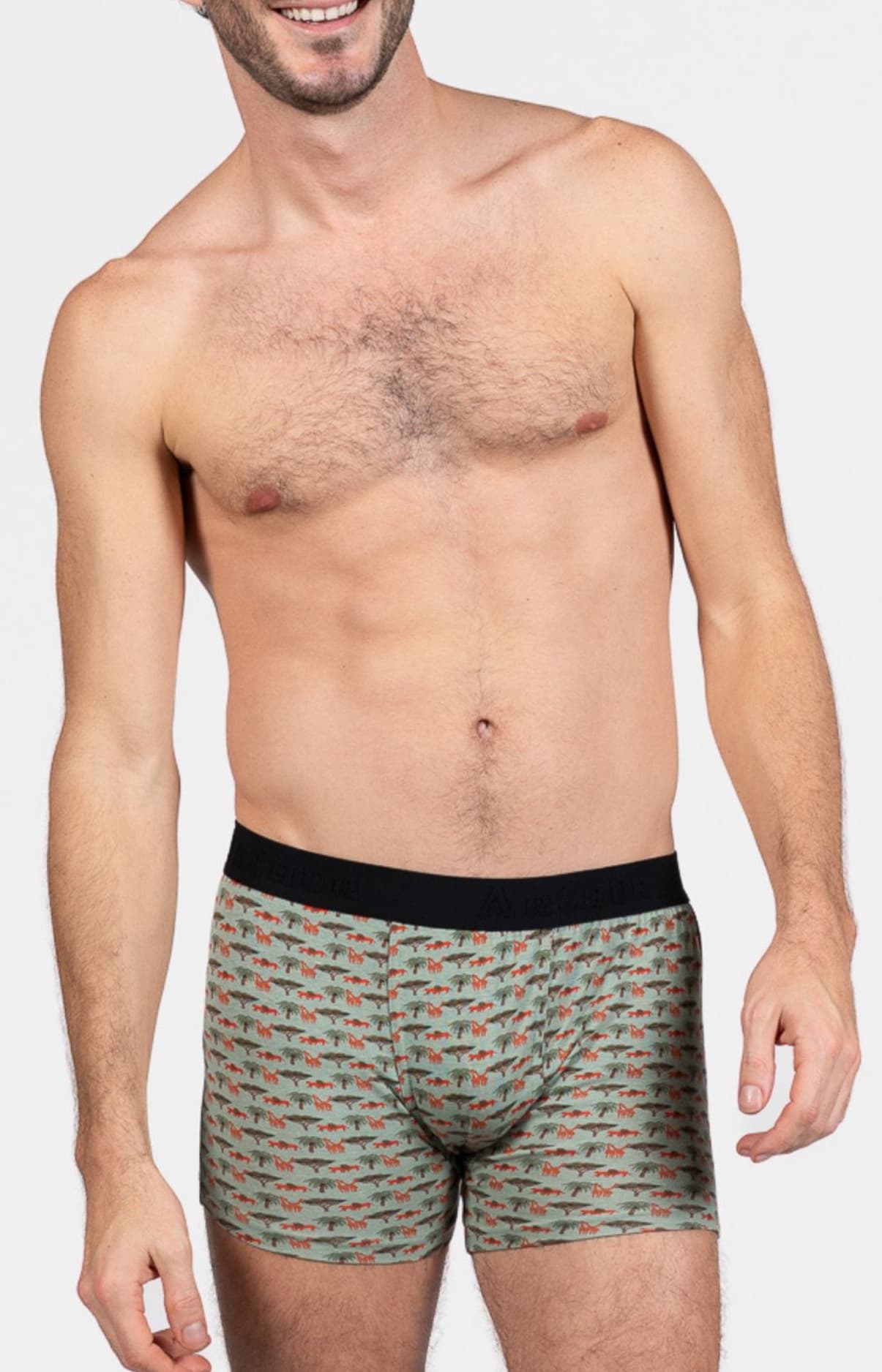 Boxer kaki savane Homme 2