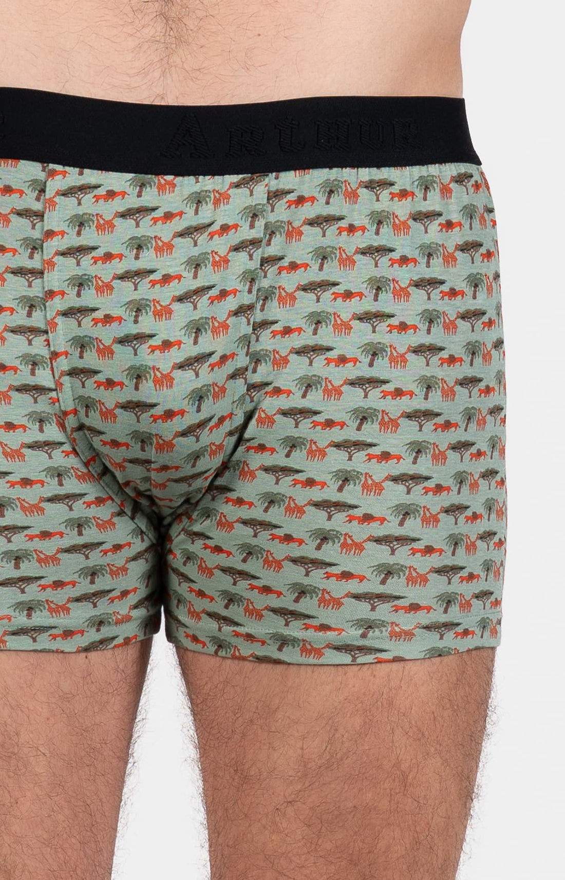 Boxer kaki savane Homme 1
