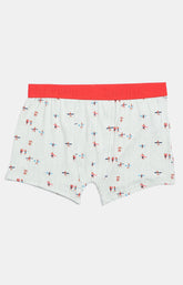Boxer Homme Surf Vert et Rouge 3