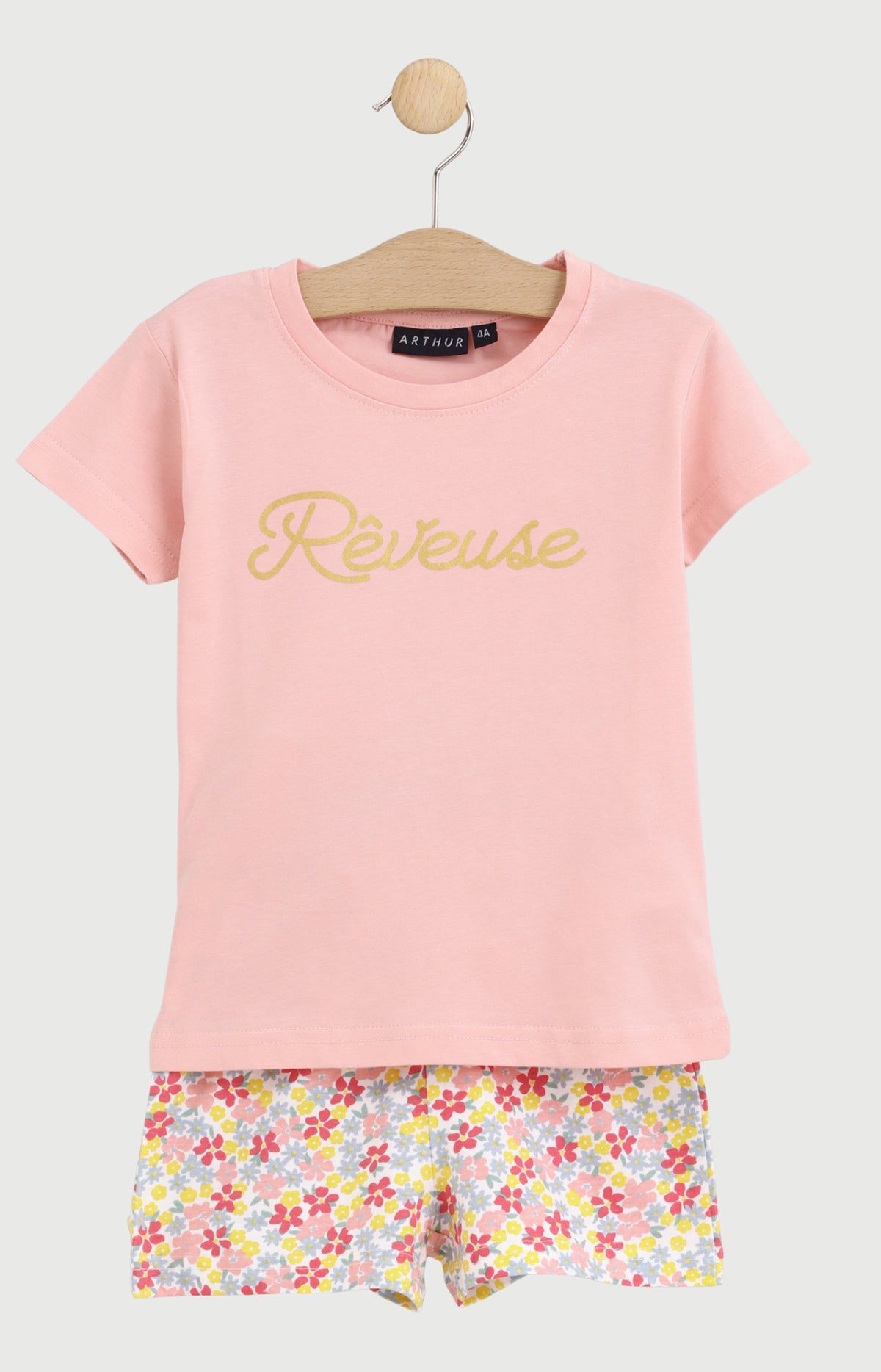 Pyjashort Enfant Rêveuse en jersey de coton léger 1