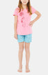 Pyjashort Enfant Monoi Blanc et Ivoire 1