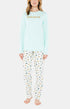 Pyjama long Homme Pantouflard Blanc et Ivoire 6