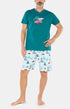Pyjashort Homme 2CV Bleu 6