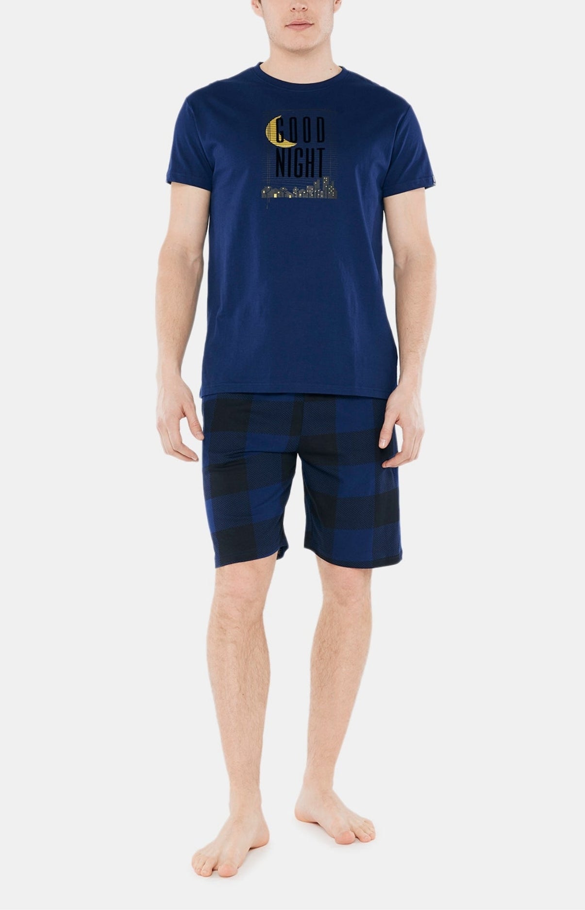 Pyjashort Homme Good Night Marine 1