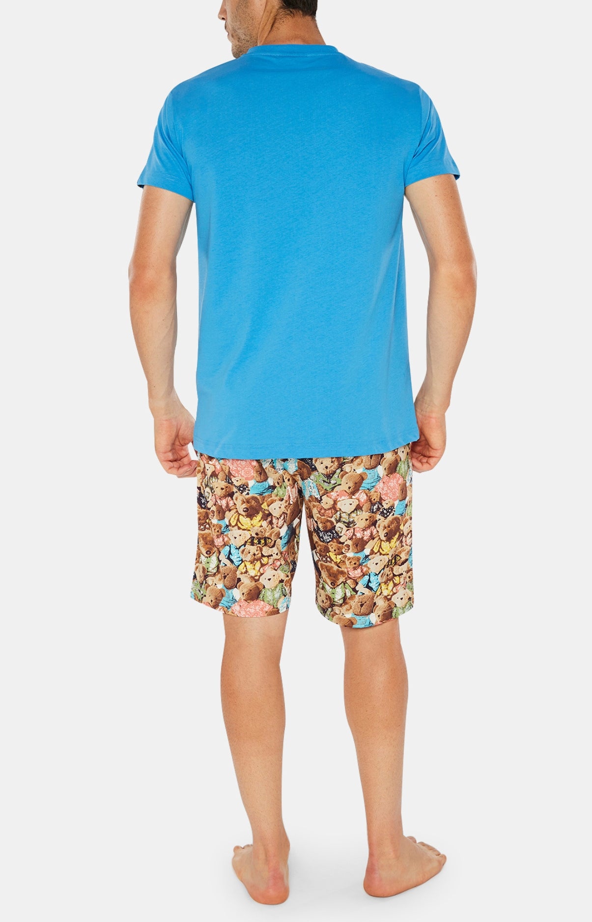 Pyjashort Homme Teddy Multicolore 10