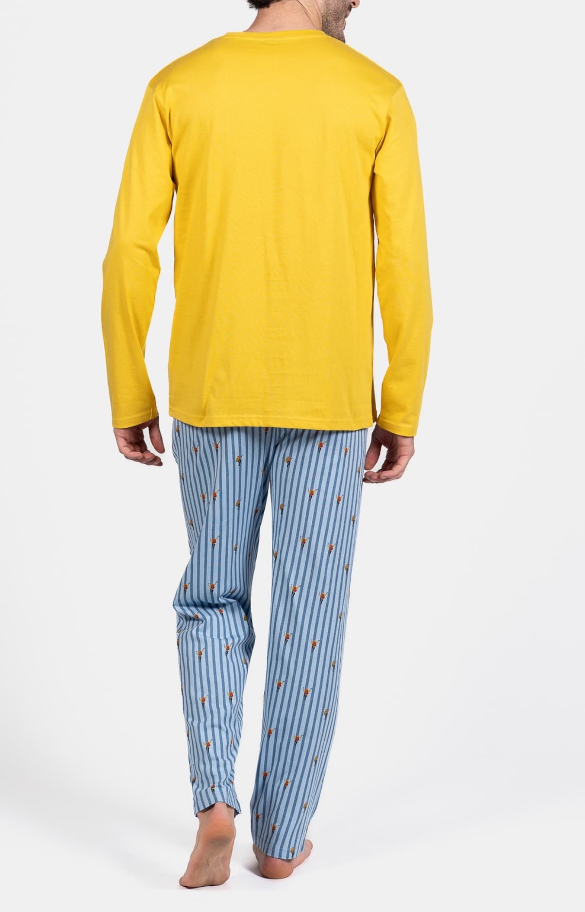Pyjama Homme ivresse des sommeils Bleu 6