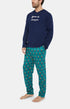Pyjama long Homme Green de champion Marine et Vert 7