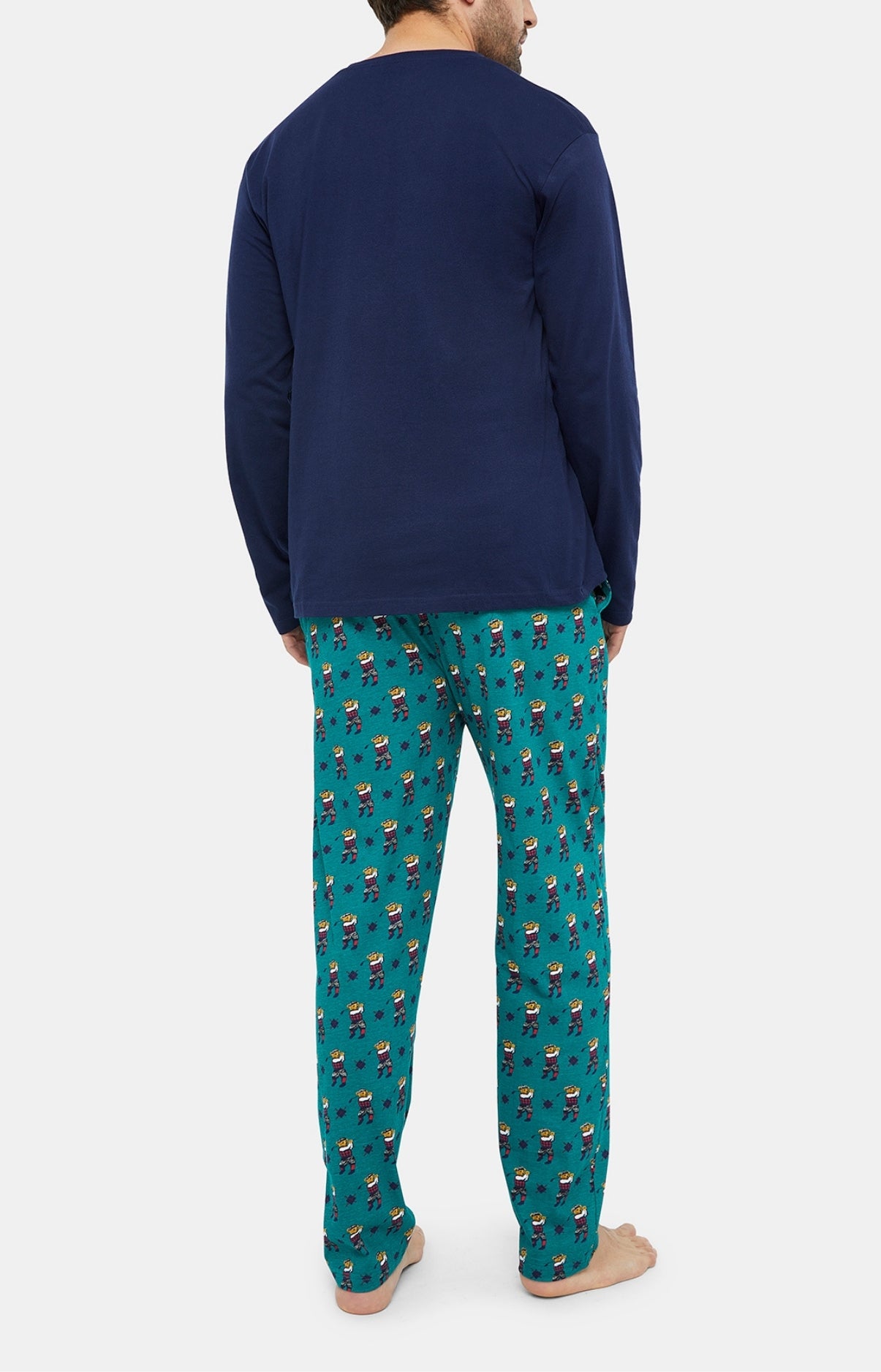 Pyjama long Homme Green de champion Marine et Vert 10